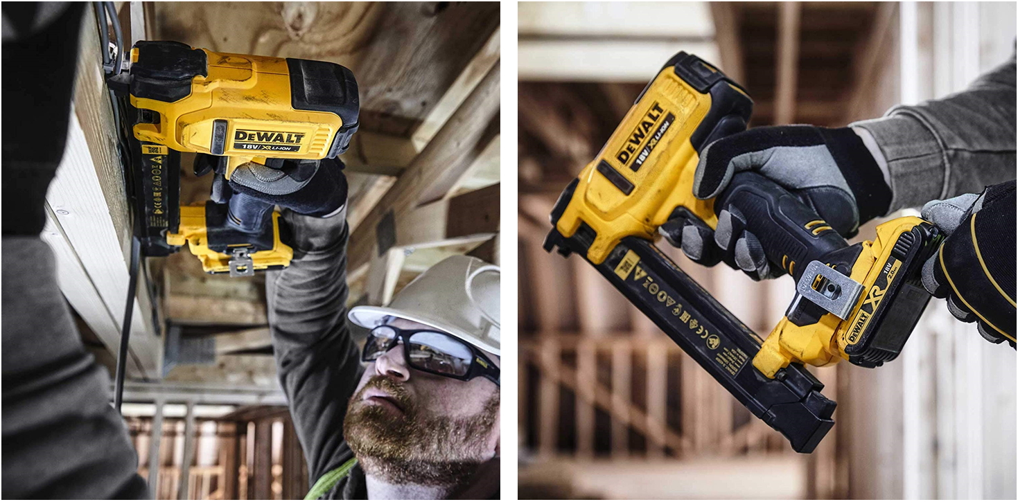 אקדח סיכות מקצועי נטען DEWALT 18V DCN701 DCN701D2